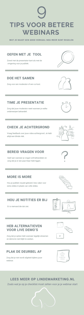 9 tips webinar Infographic